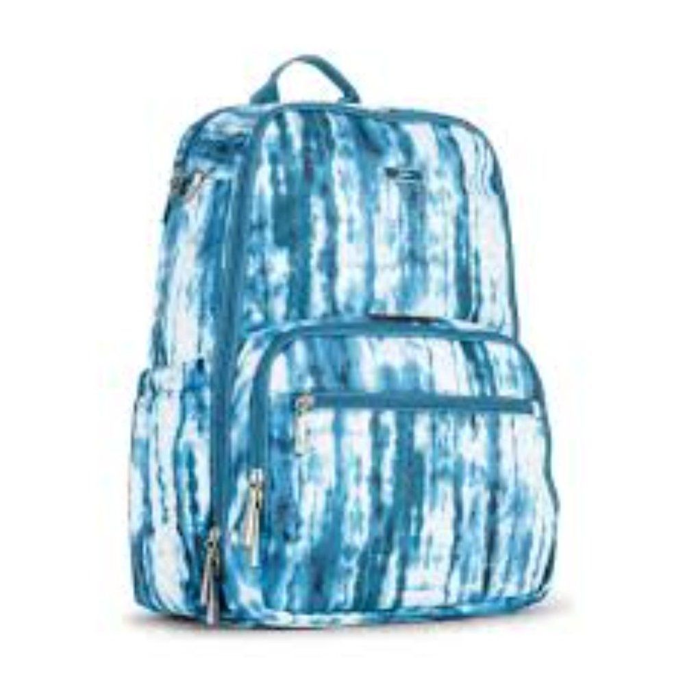 NEW Jujube Zealous Backpack Diaper Bag Simply Shibori Blue  NWT